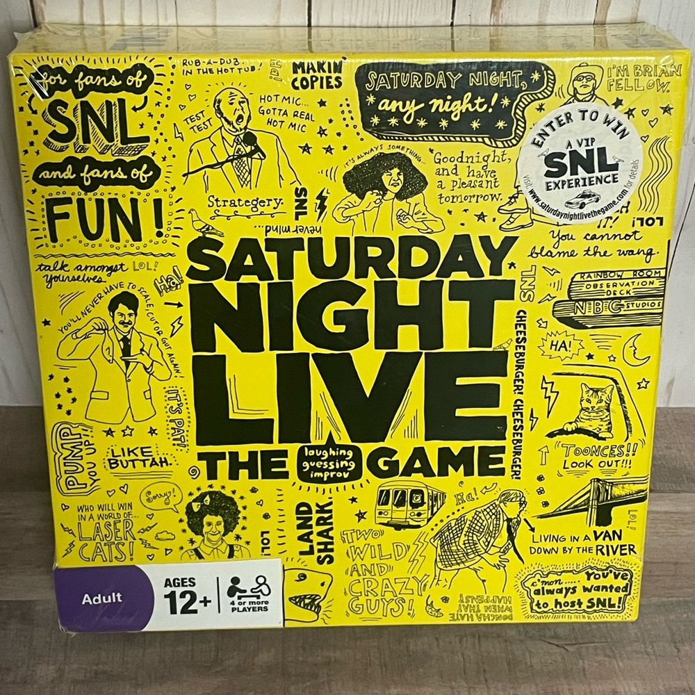 NEW SEALED Saturday Night Live SNL The Game TV television show board fun funny